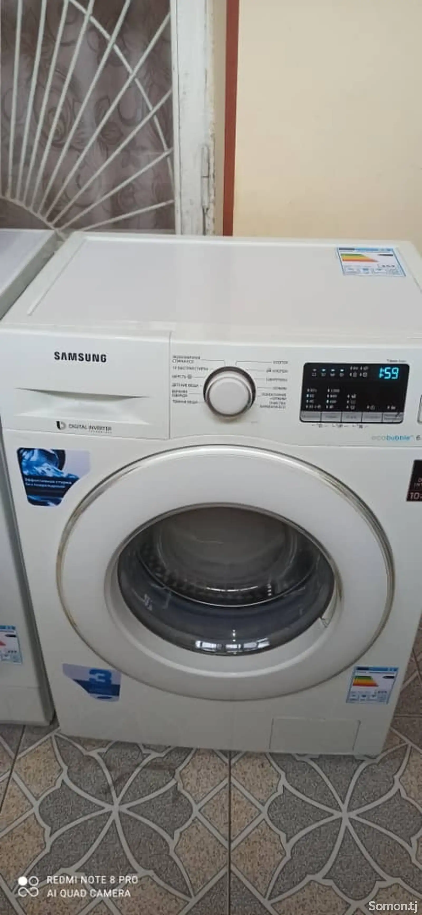 Стиральная машина Samsung 6KG inverter-1