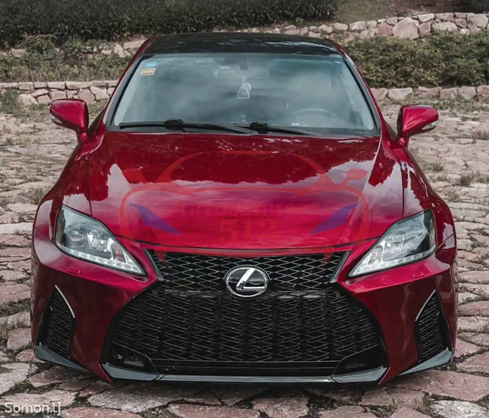 Передний бампер в стиле 2021 на Lexus IS 2006-2013 на заказ-7