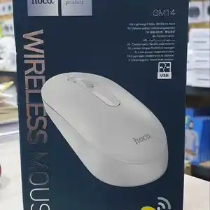 Компьютерная мышь Hoco GM14 Platinum 2.4G business wireless mouse White