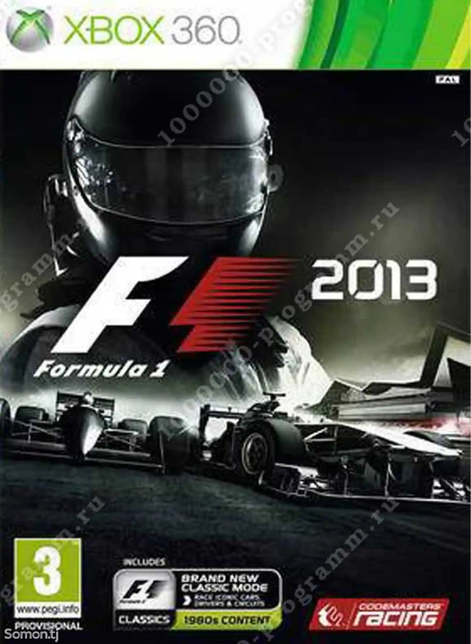 Игра F1 2013 для прошитых Xbox 360