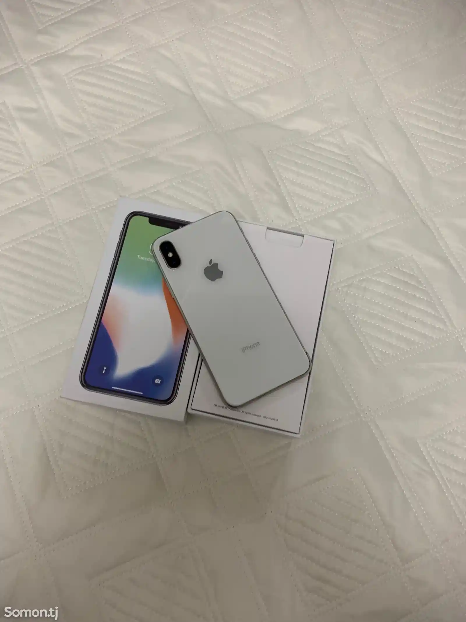 Apple iPhone X, 256 gb, Silver-1