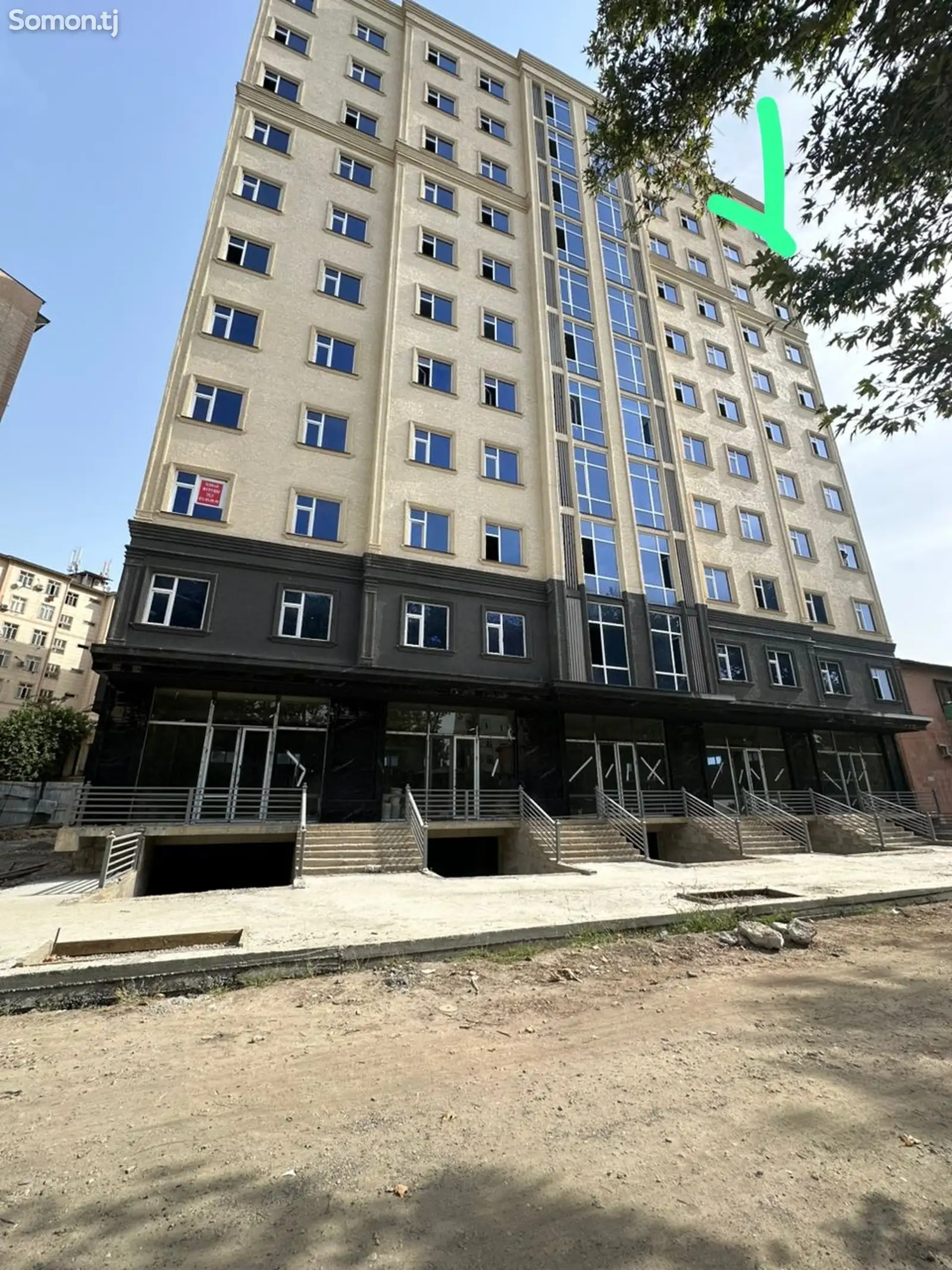 3-комн. квартира, 11 этаж, 76 м², Хайкали Модар