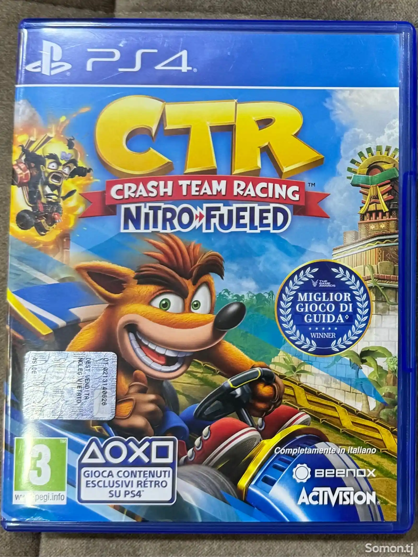 Диск CTR- Crash Team Racing-1