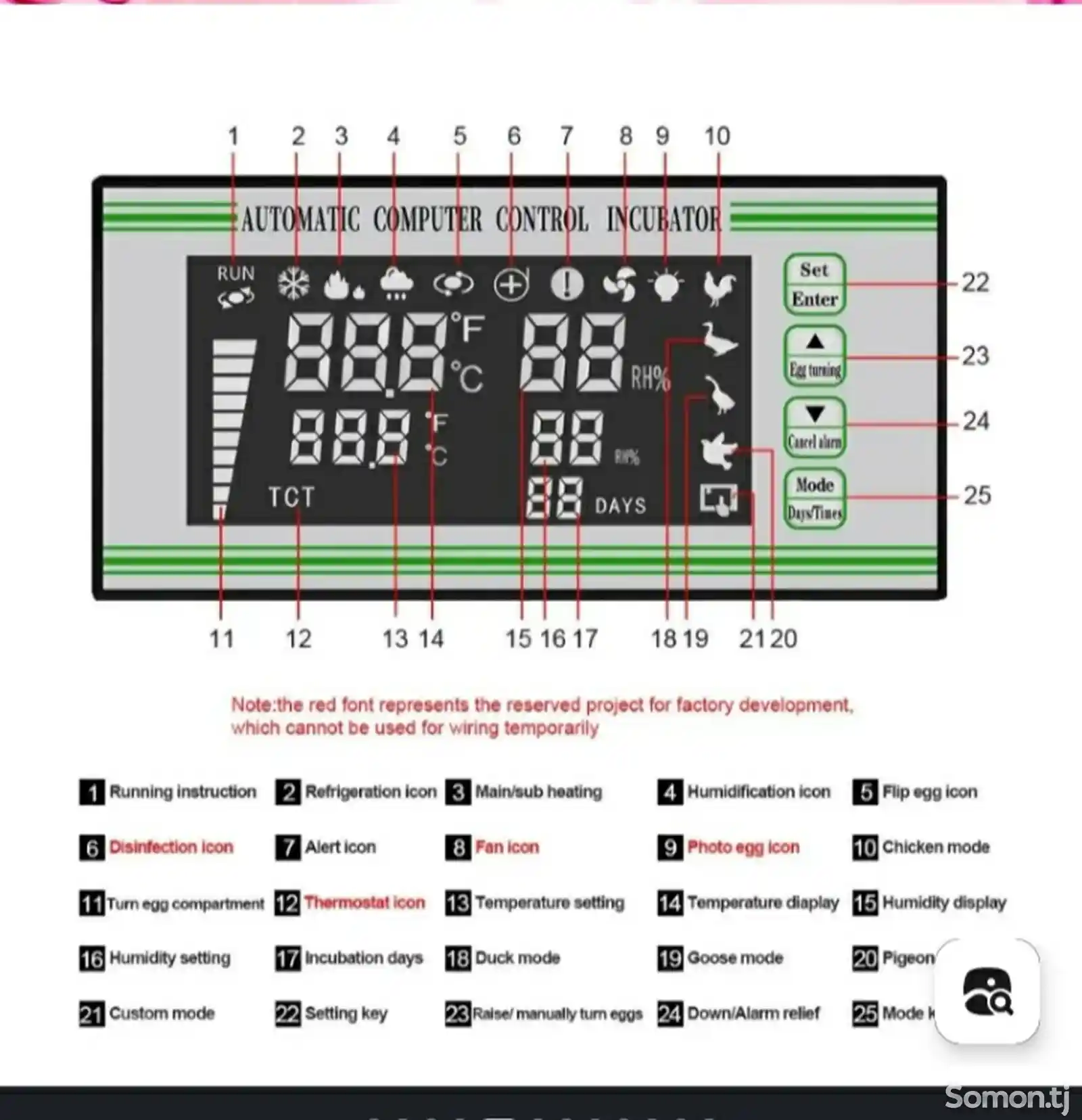 Контроллер температуры инкубатора-2