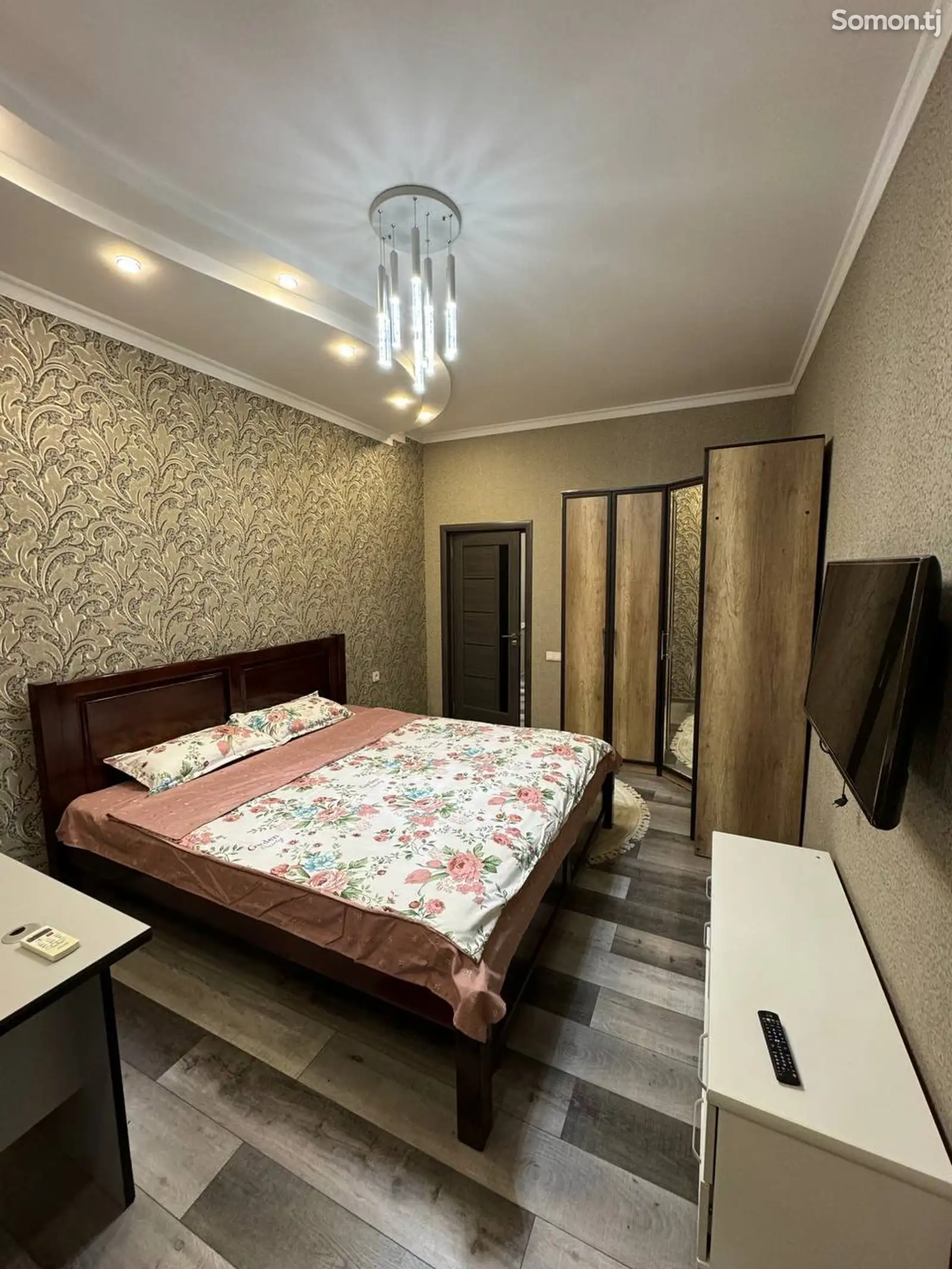 3-комн. квартира, 14 этаж, 130м², Исмоил Сомони-5