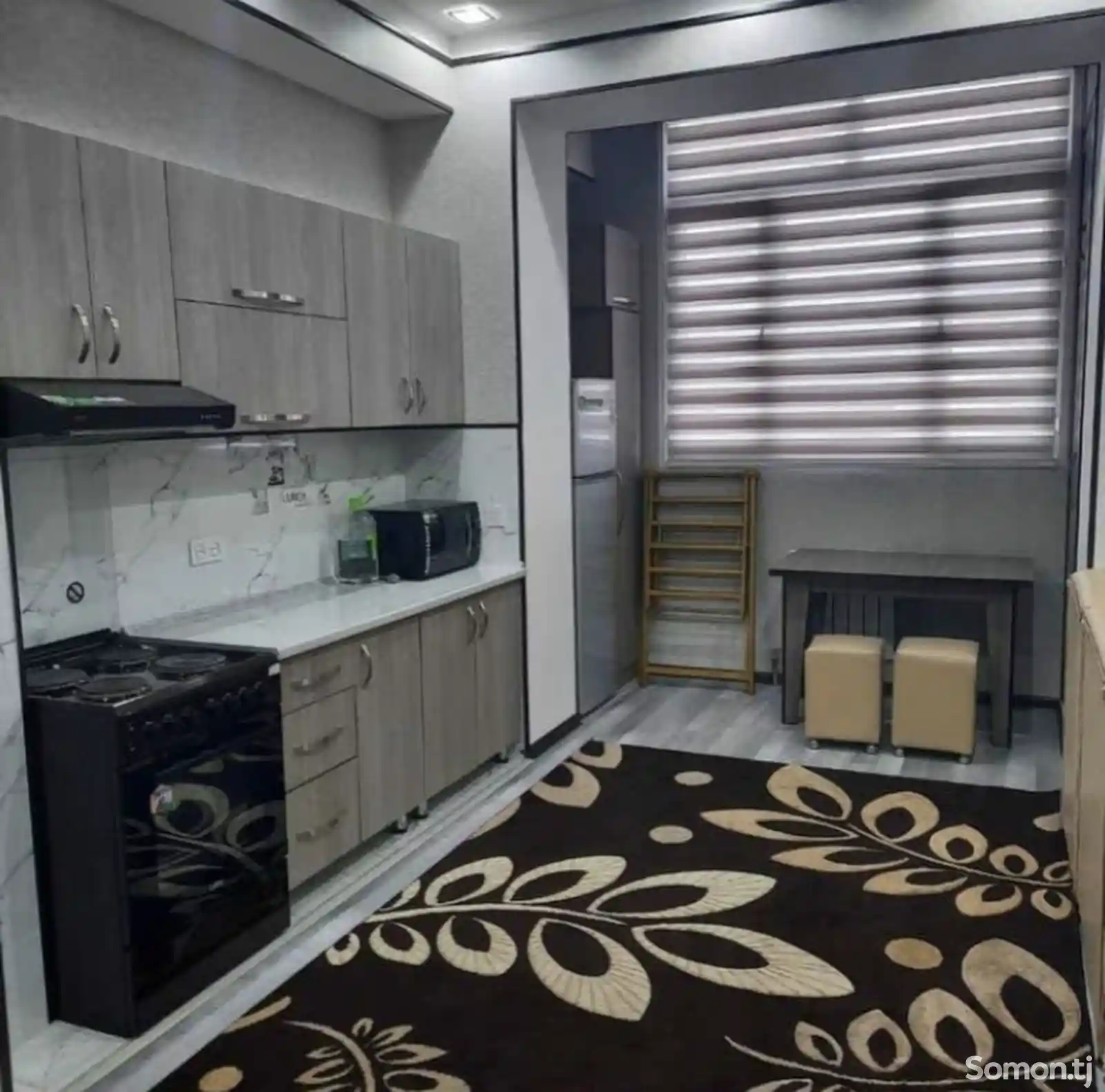 2-комн. квартира, 14 этаж, 60м², Сомони-3