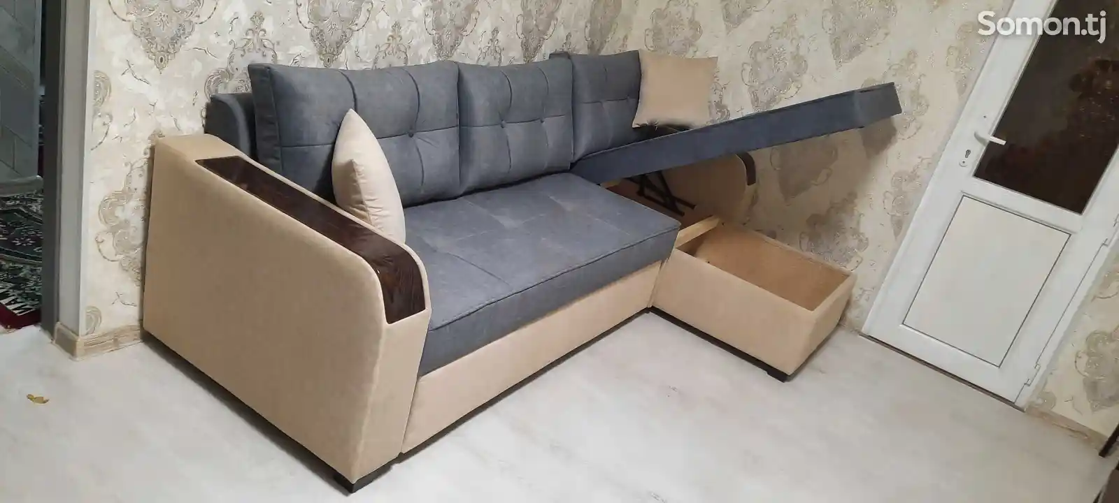 Раскладной диван хайтек на заказ-4