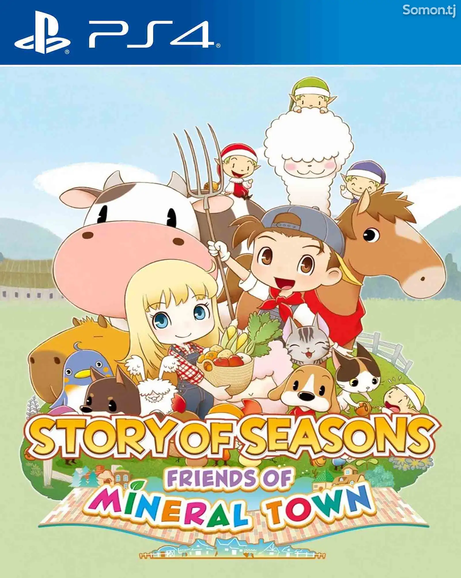 Игра Story of seasons friends of mineral town для PS-4 / 6.72 / 9.00 / 11.00 /-1