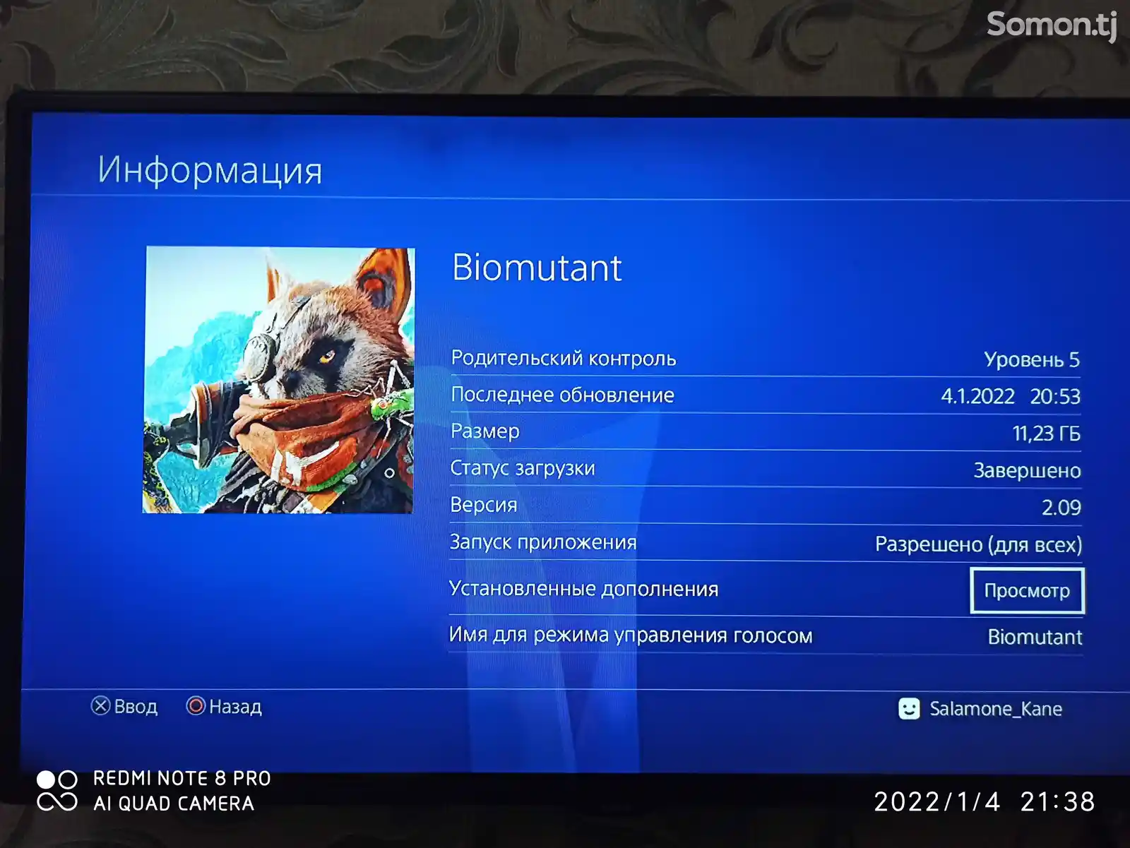 Игра Biomutant для Sony PS4-2
