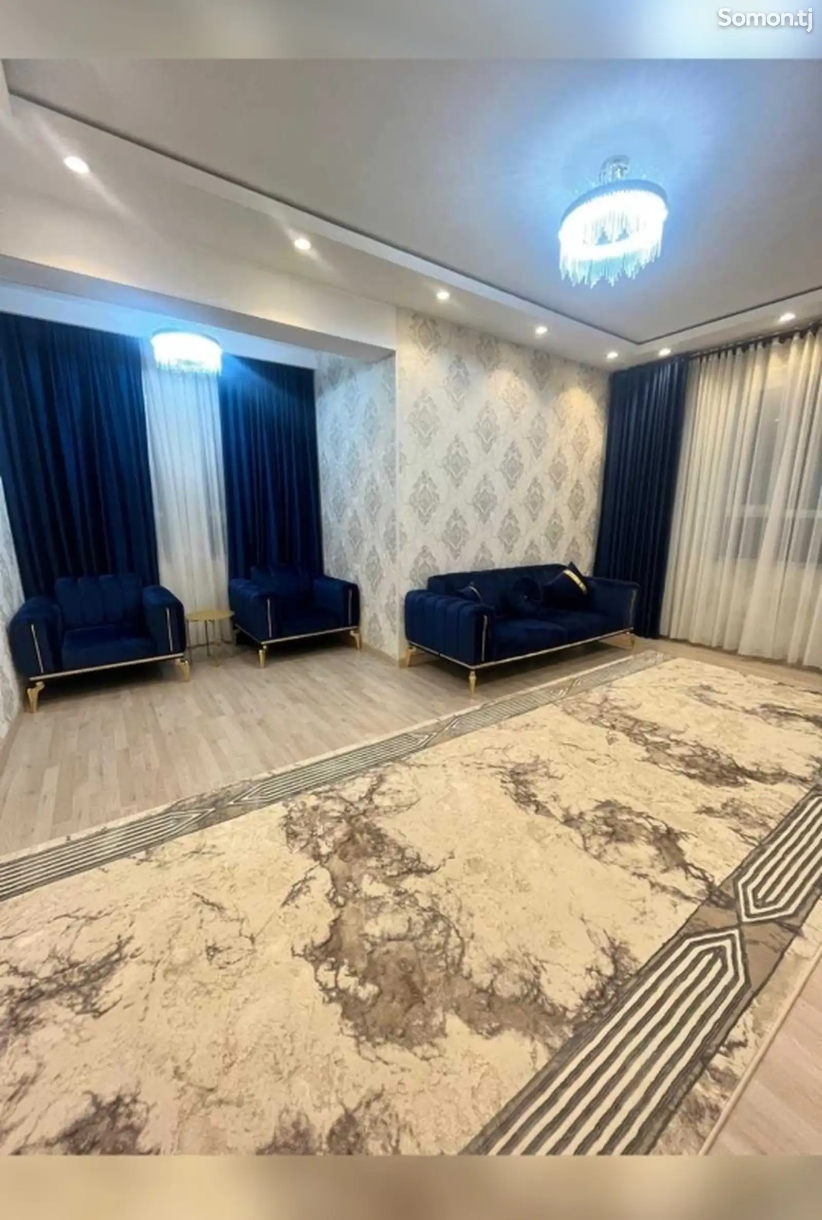 3-комн. квартира, 13 этаж, 100м², Ашан-1