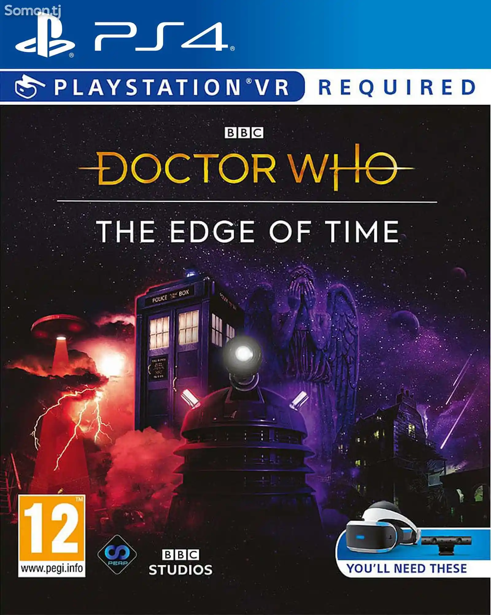 Игра Doctor who the edge of reality для PS-4 / 5.05 / 6.72 / 7.02 / 9.00 /-1