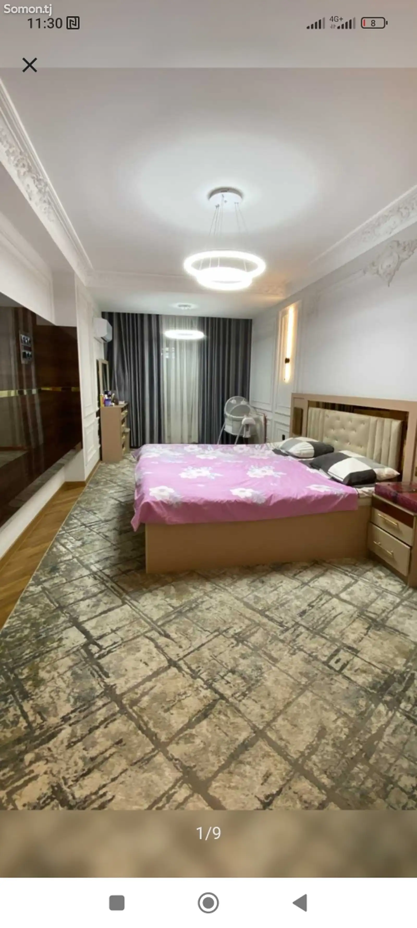 2-комн. квартира, 13 этаж, 65м², шохмансур-1