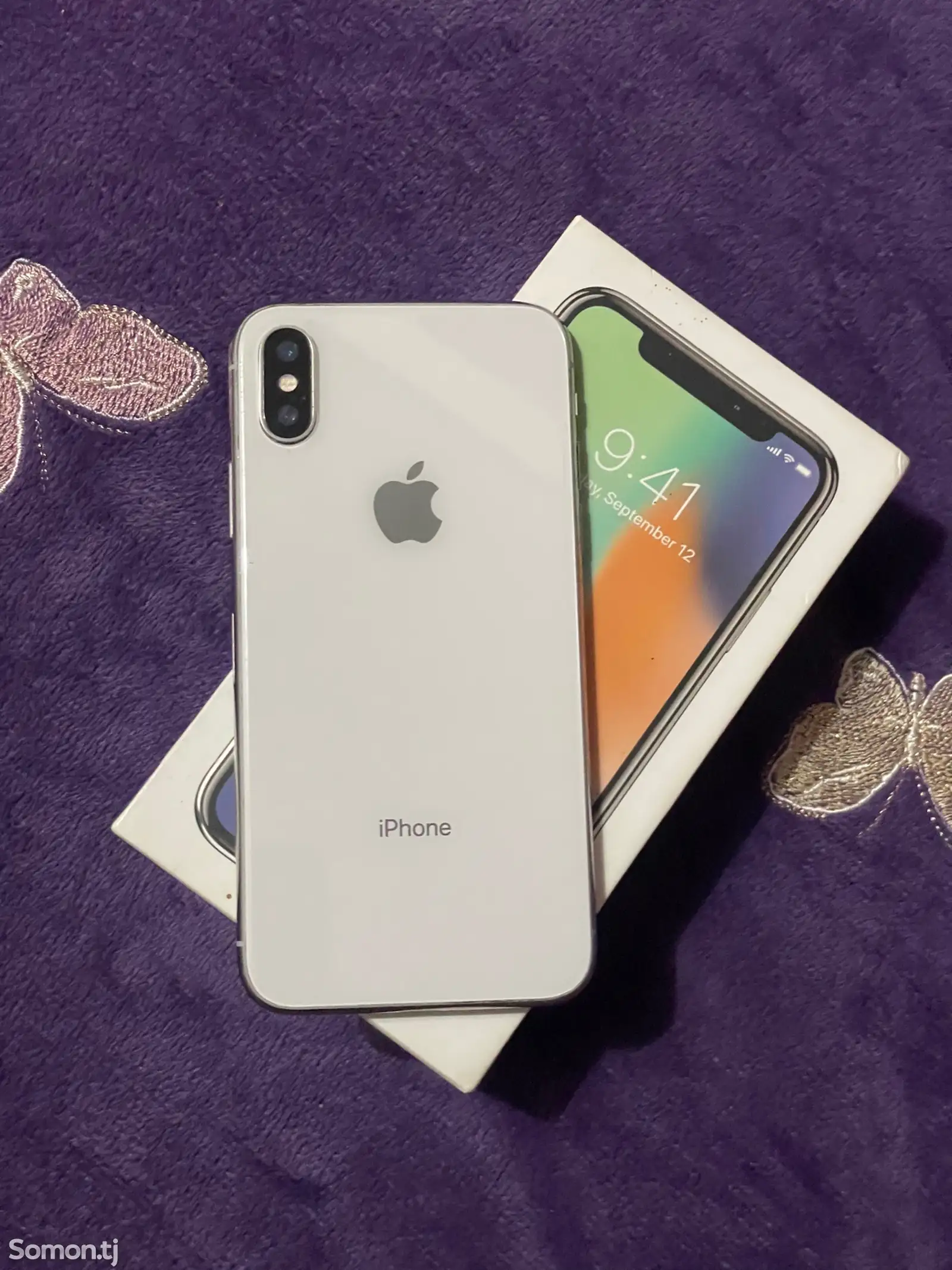 Apple iPhone X, 256 gb, Silver-1