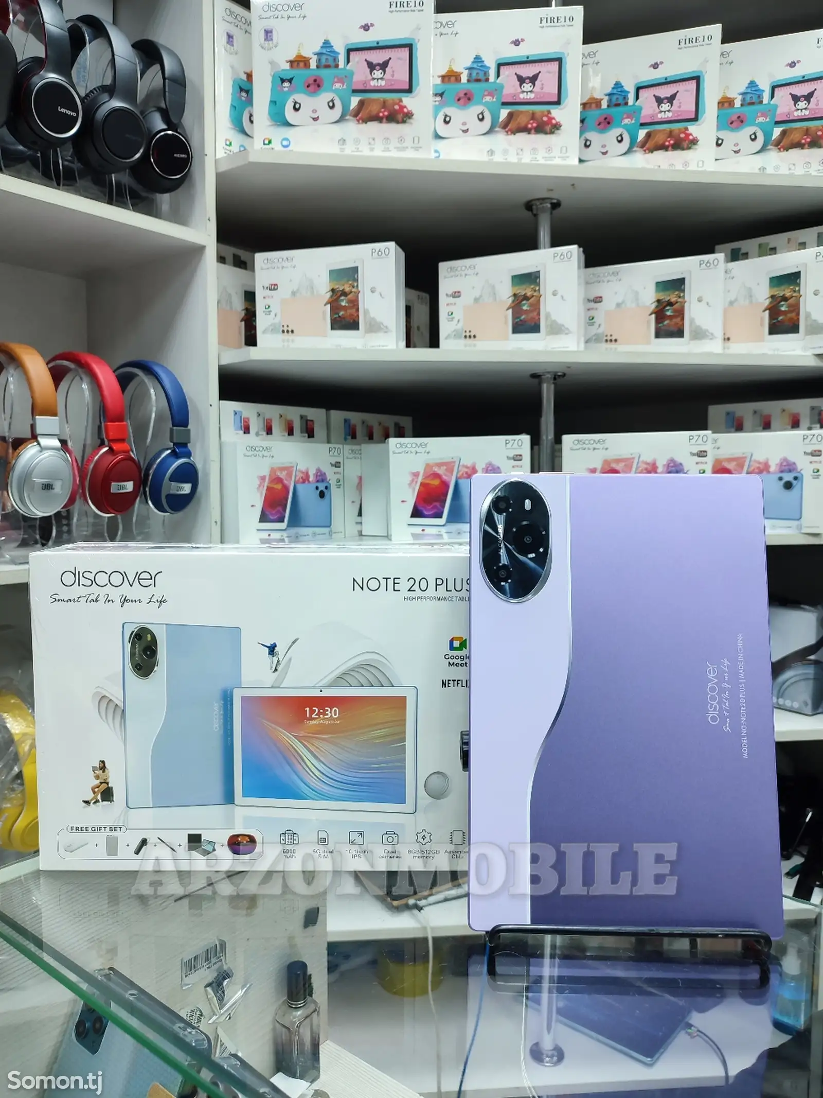 Планшет Discover Note 20 Plus 8/512Gb Purple-1