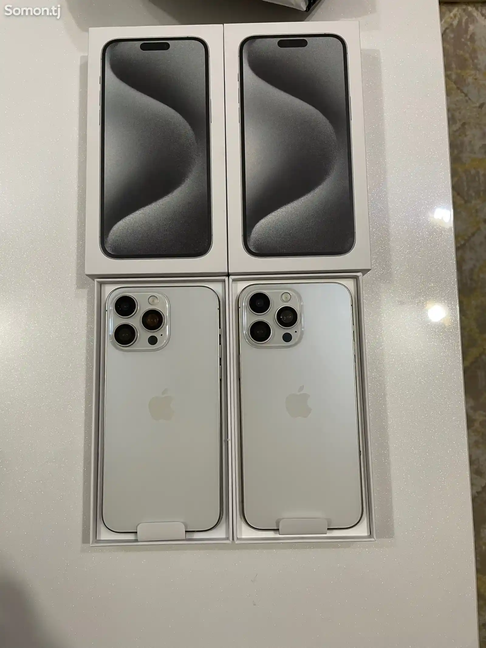 Apple iPhone 15 Pro Max, 256 gb, White Titanium дубликат-2