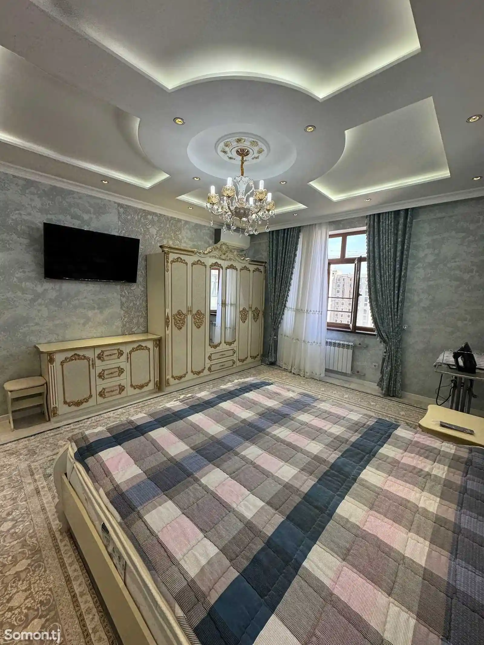 4-комн. квартира, 16 этаж, 120м², Исмоили Сомони-3