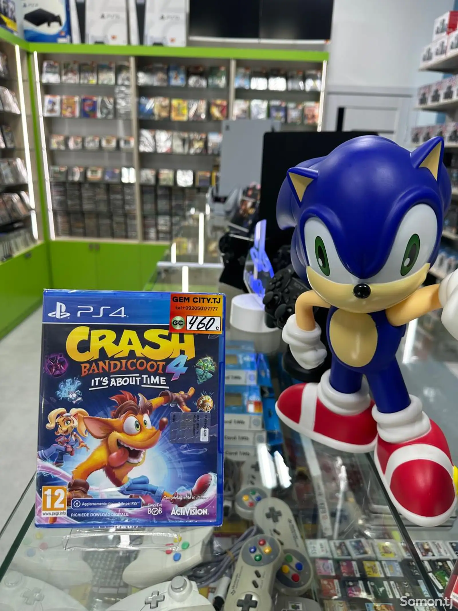 Игра Crash 4 для SonyPlayStation-1