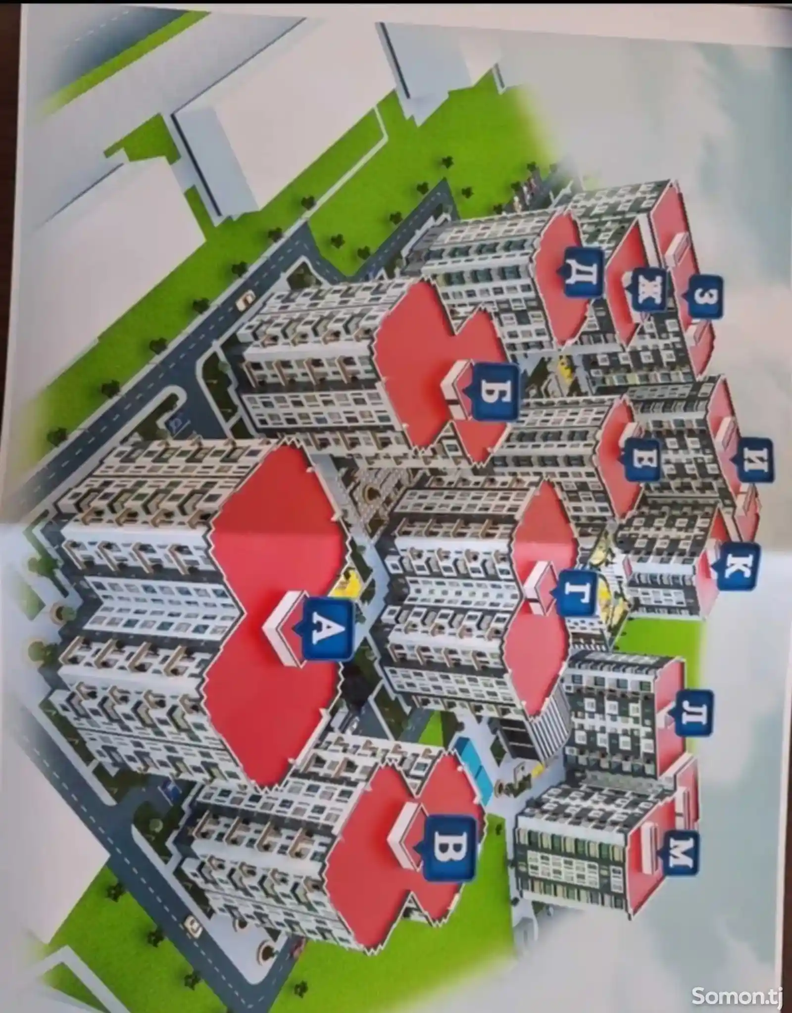 1-комн. квартира, 2 этаж, 45 м², 33 мкр, Сино-14