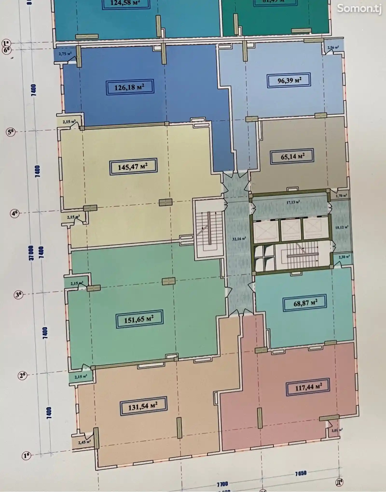 2-комн. квартира, 6 этаж, 126 м², Гелос, Зеленый Базар-6