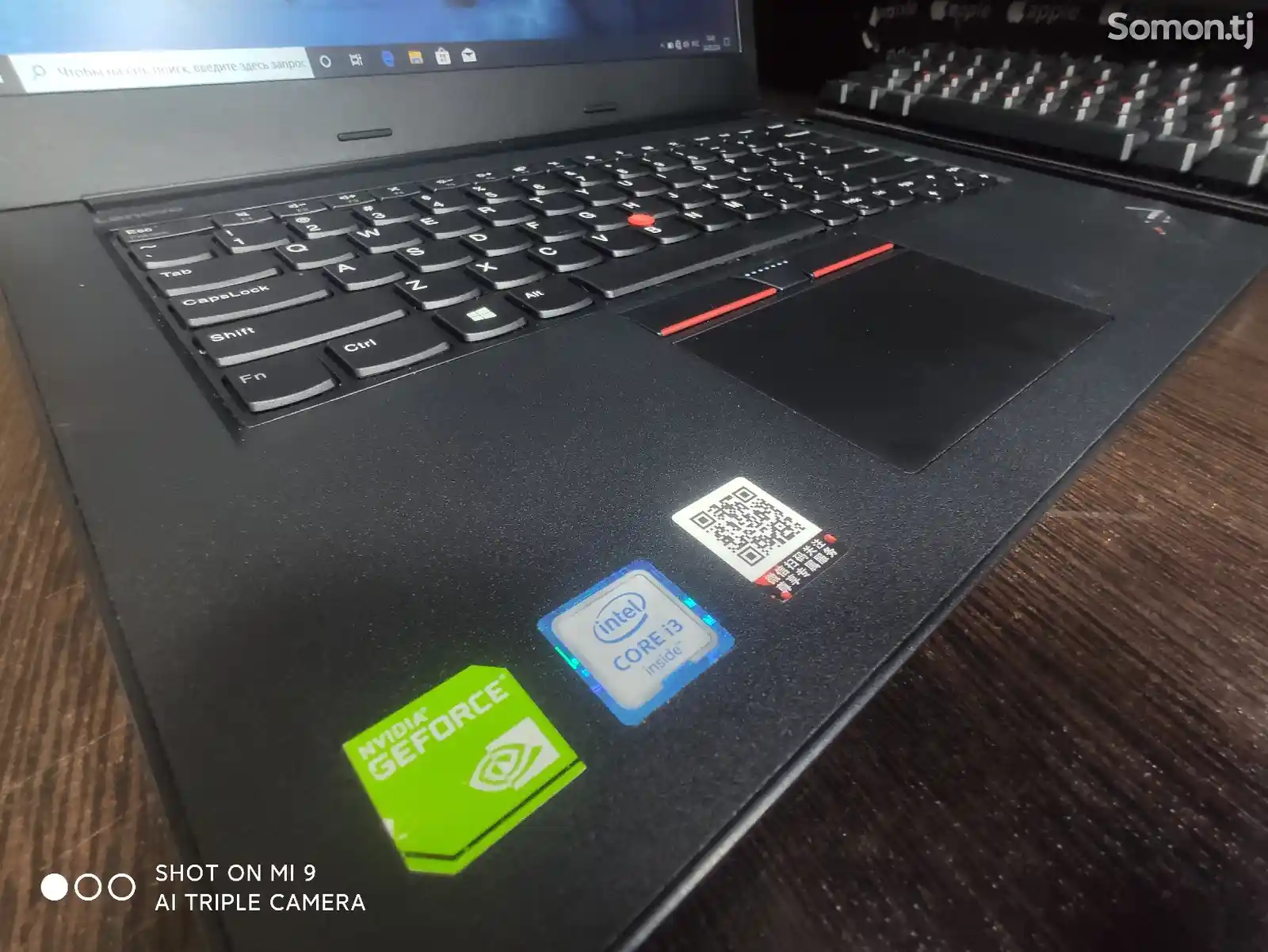 Ноутбук Lenovo ThinkPad core i3-6Gen-2