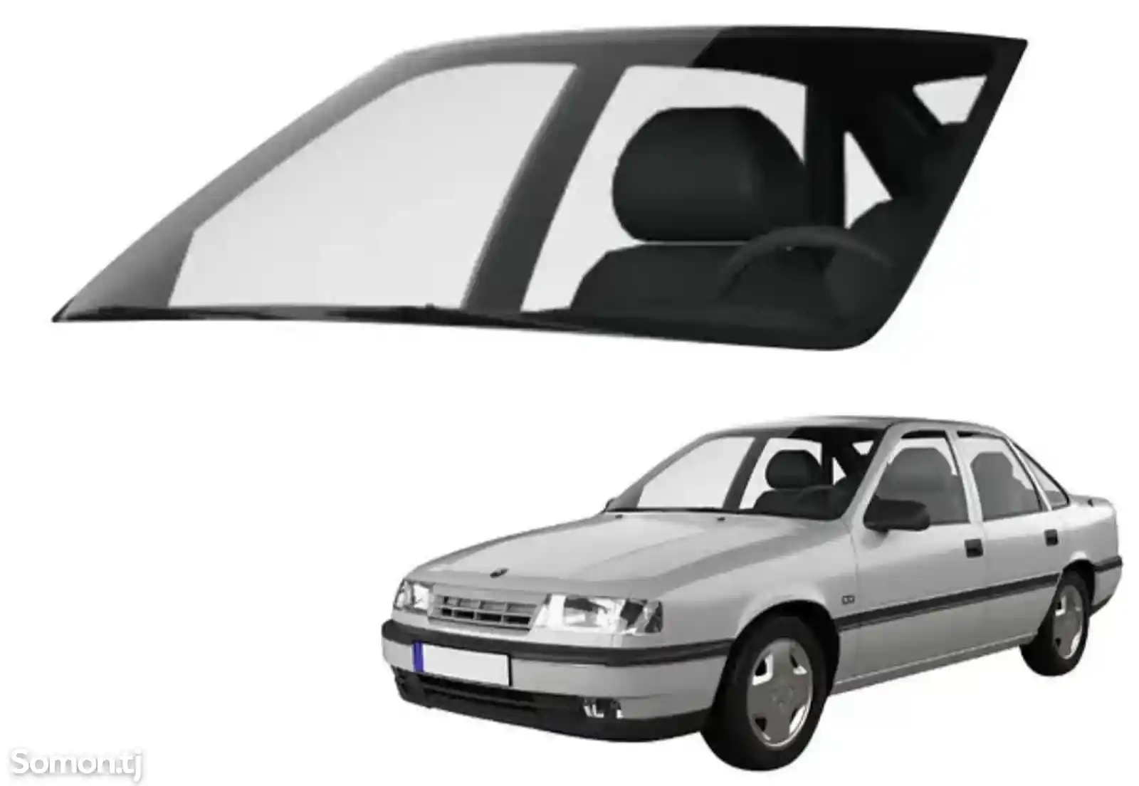 Лобовое стекло на Opel Vectra A 1988