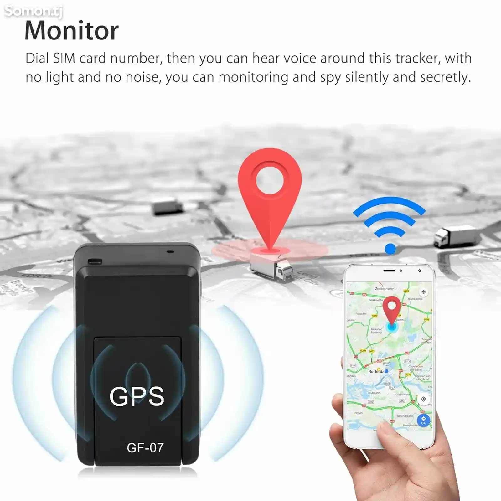 Mini GPS tracker навигатор-10