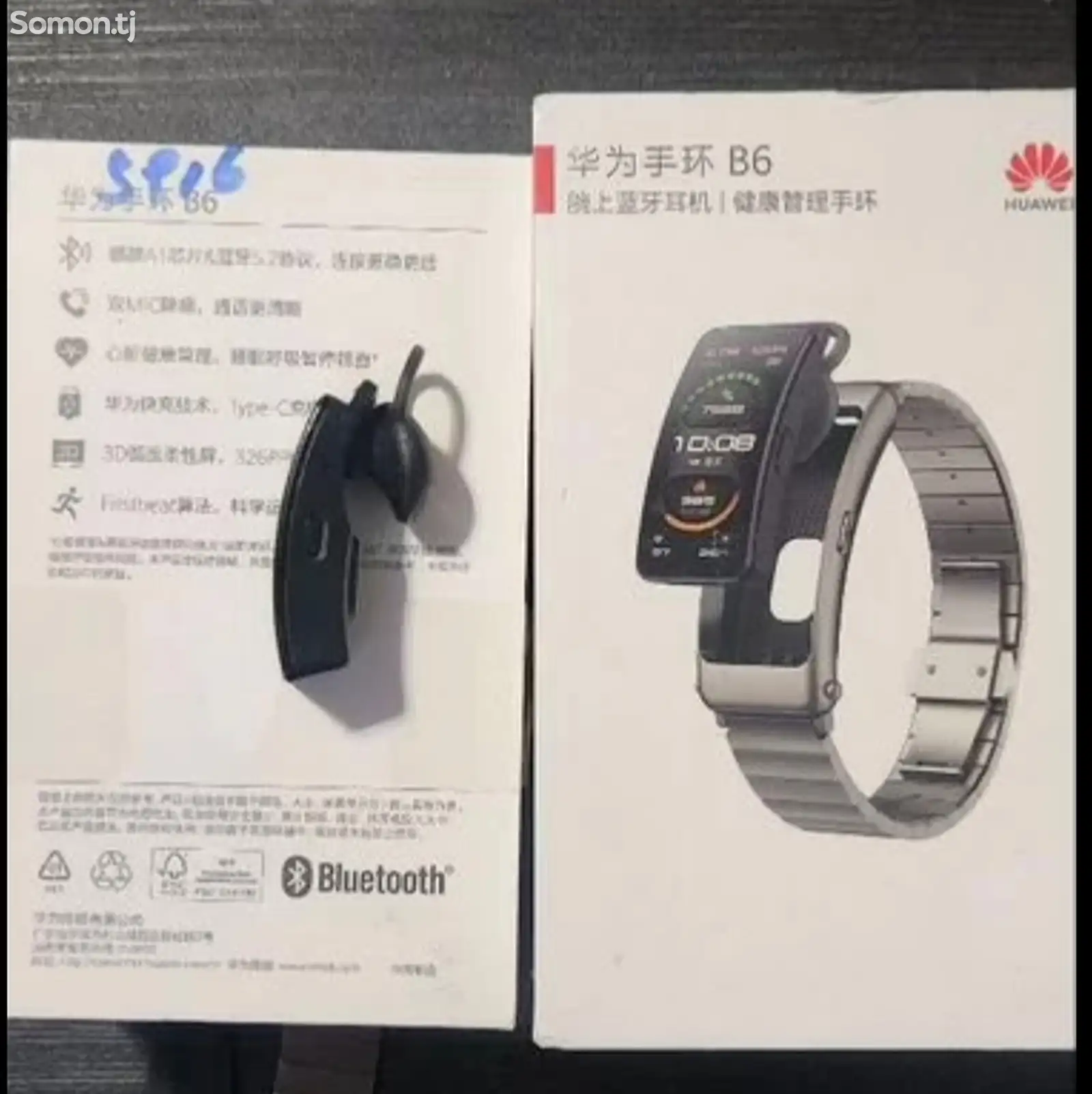 Смарт часы Huawei Talkband B6