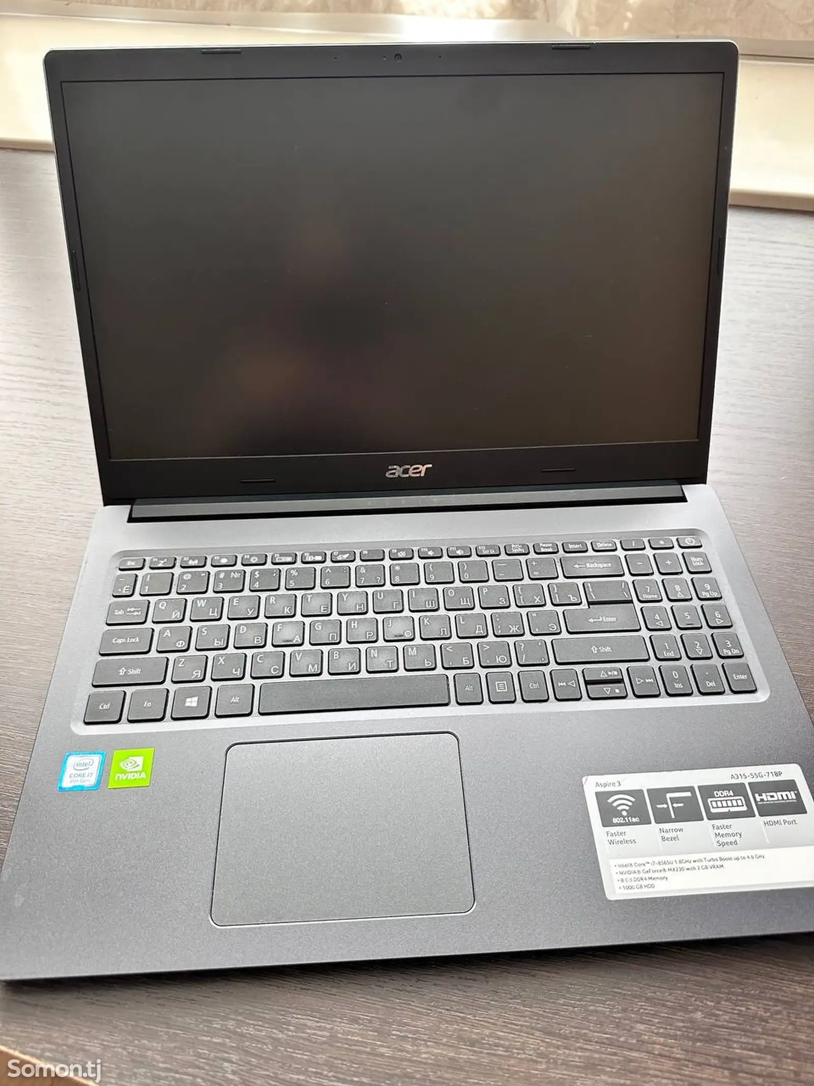 Ноутбук Acer core i7-1