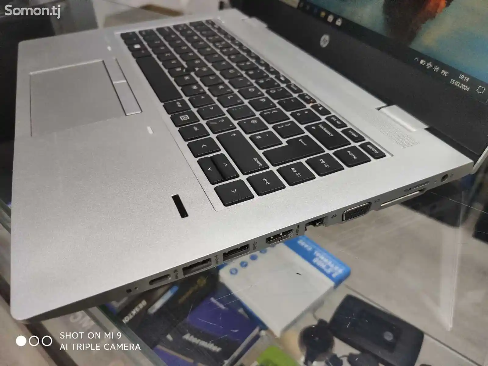 Ультрабук HP ProBook core i5-8Gen RAM 8GB FHD-4