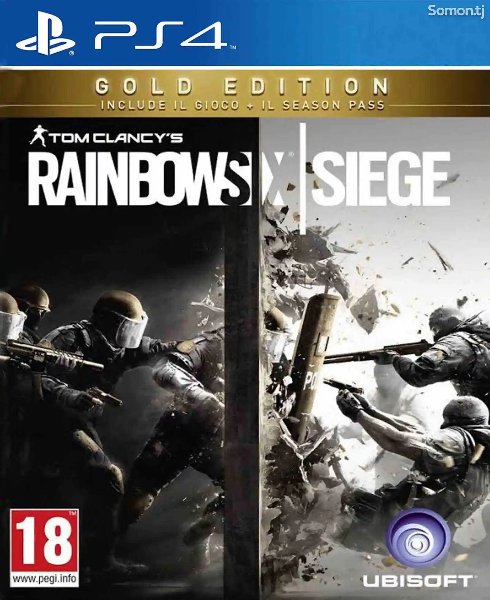 Игра Rainbow six siege для PS-4 / 5.05 / 6.72 / 7.02 / 7.55 / 9.00 /
