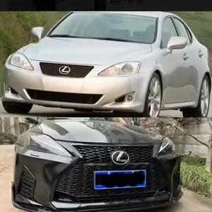 Передний бампер на Lexus is250 обновлённый