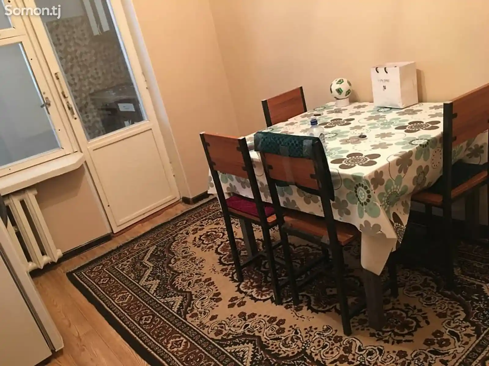 2-комн. квартира, 5 этаж, 60м², Сомони-12