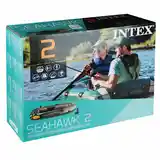 Лодка надувная 3-х местная Intex Seahawk 295х137х43см, 68380-2