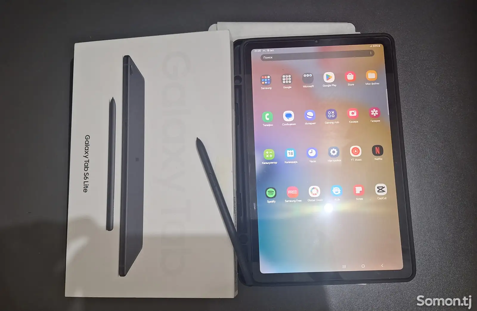 Планшет Samsung Galaxy Tab S6 Lite-1