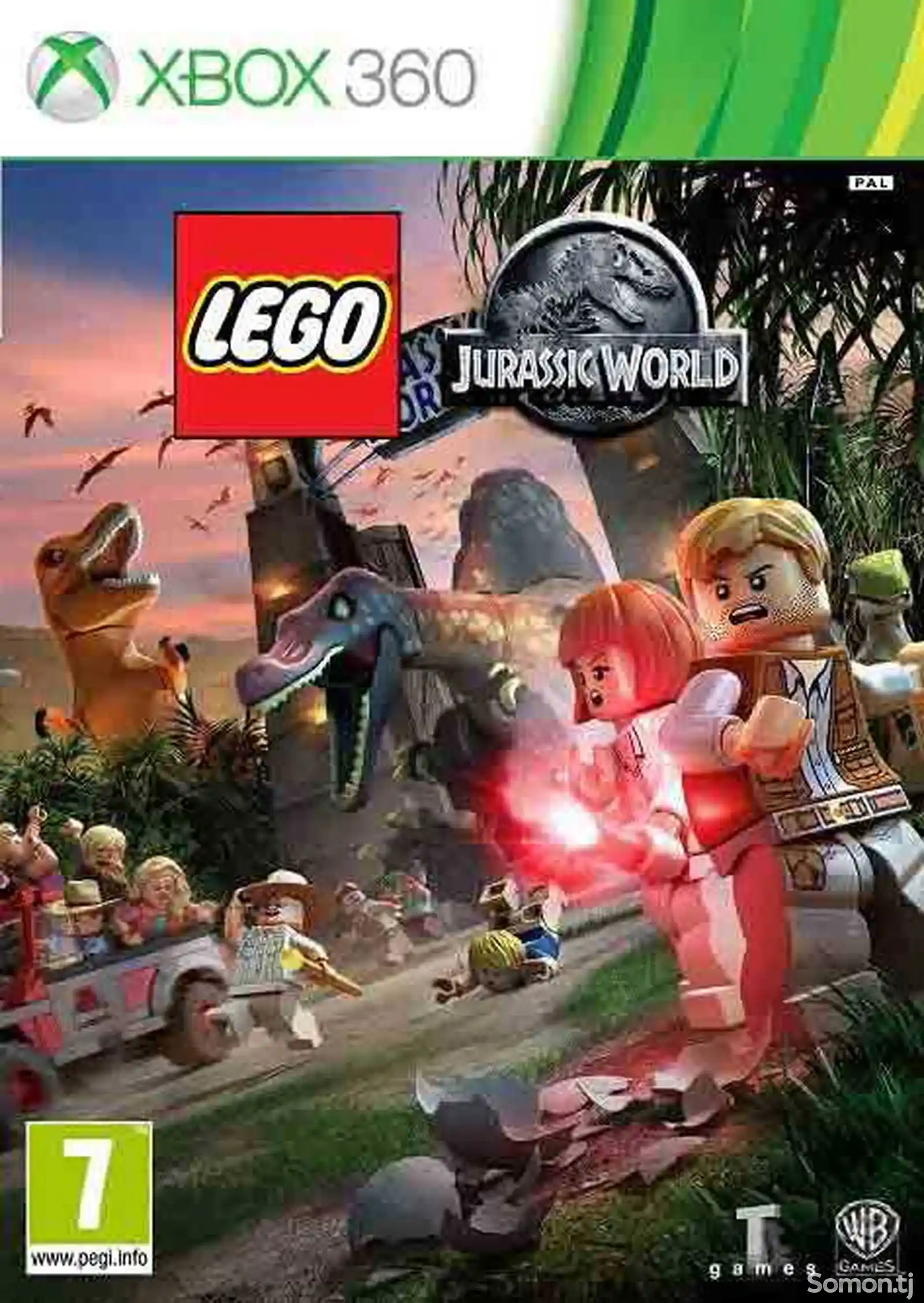 Игра Lego jurassic world для прошитых Xbox 360