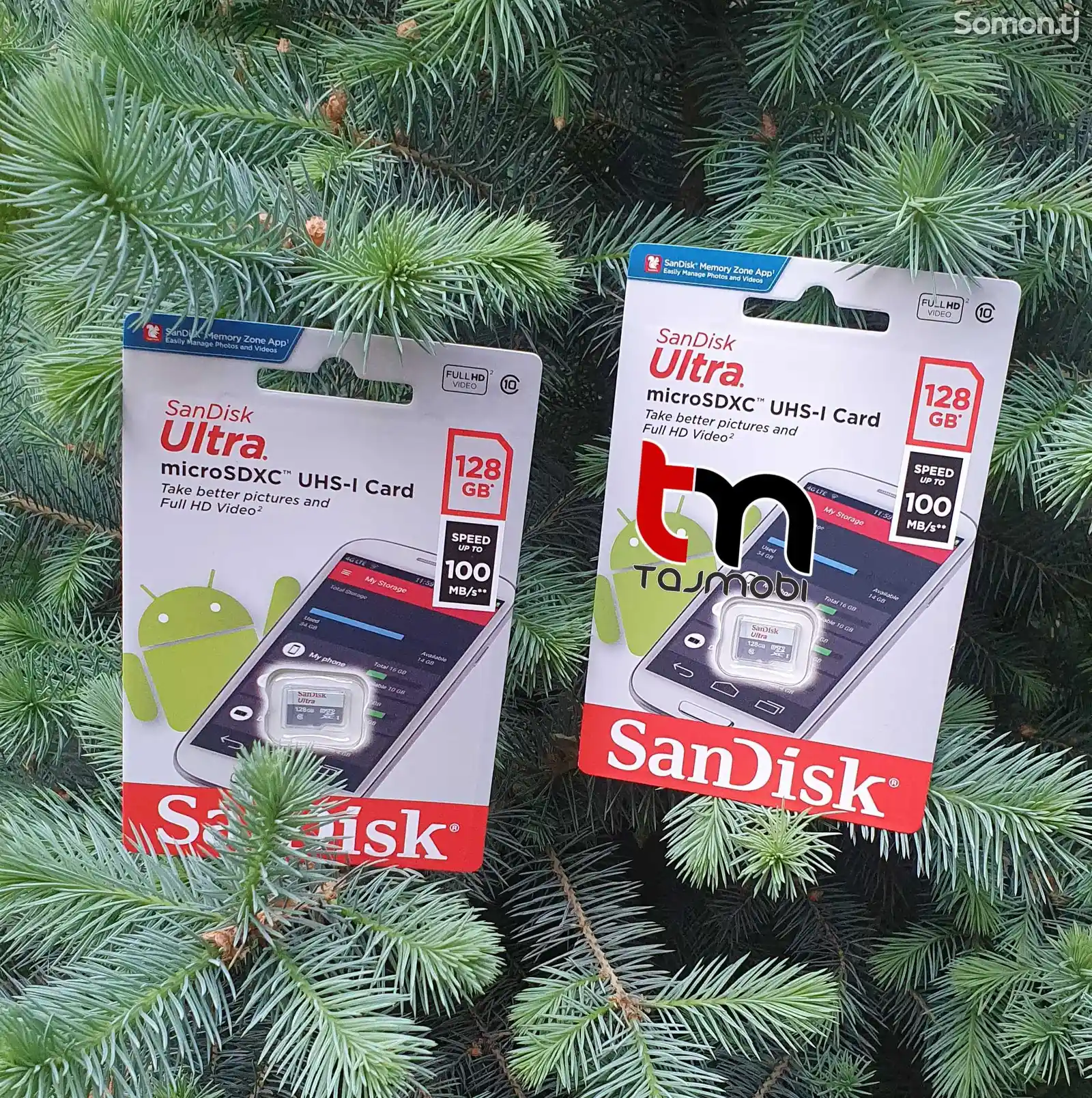 Флешка MicroSD SanDisk Ultra 128Gb-2