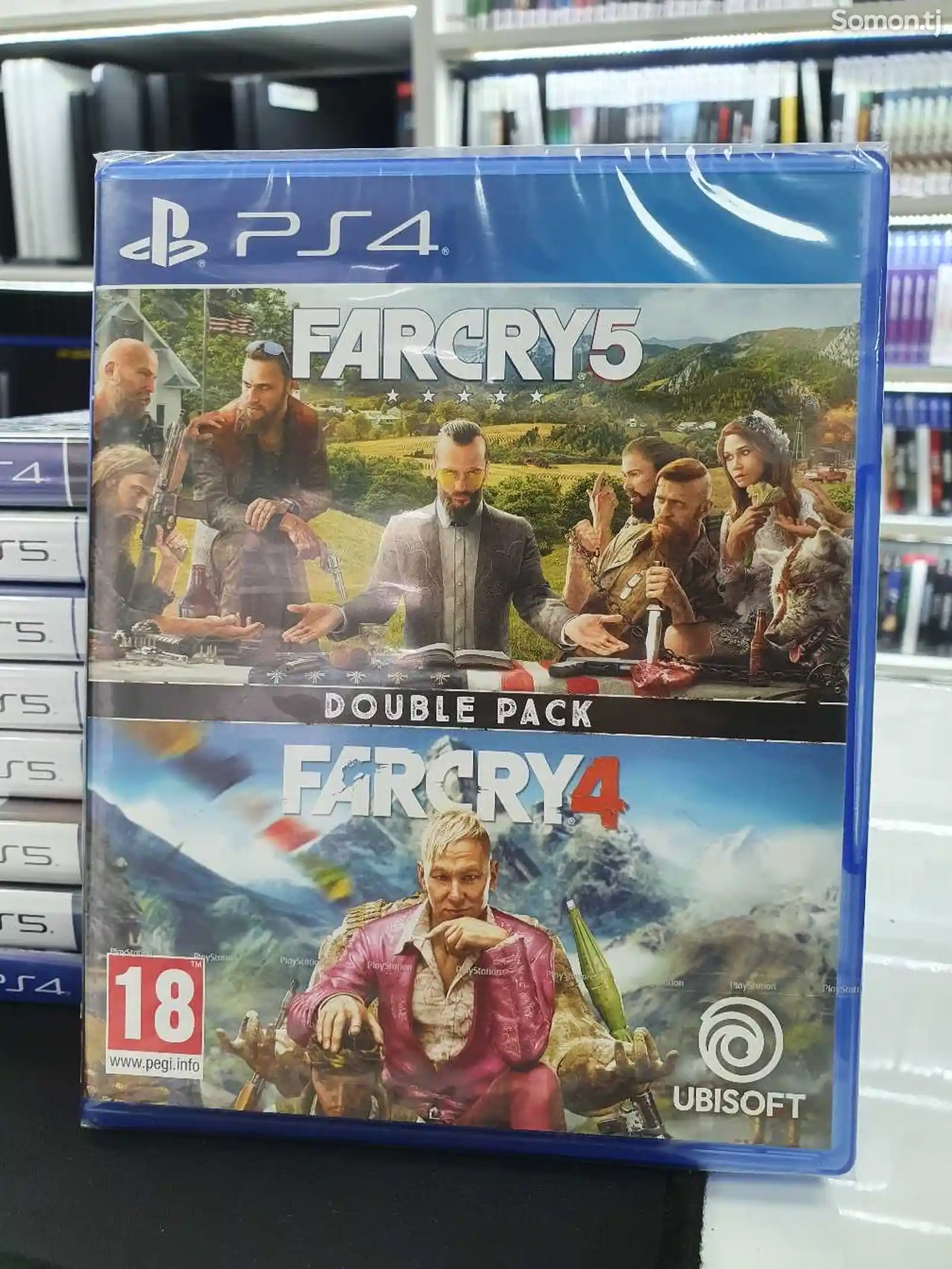 Комплект игр Far Cry 4 и Far Cry 5 для ps4