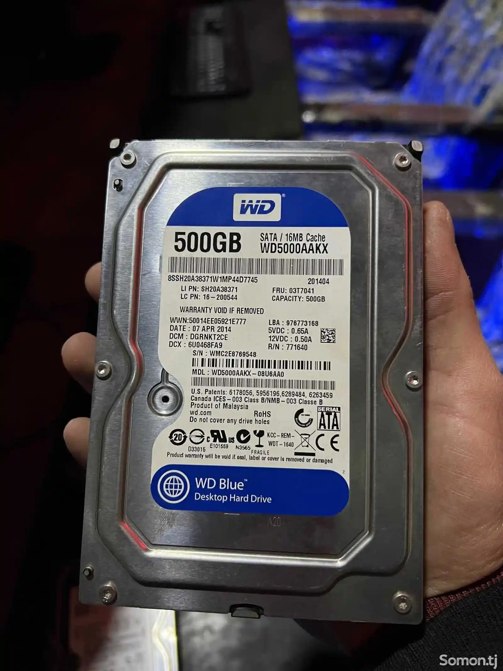 Жесткий диск 500gb-2