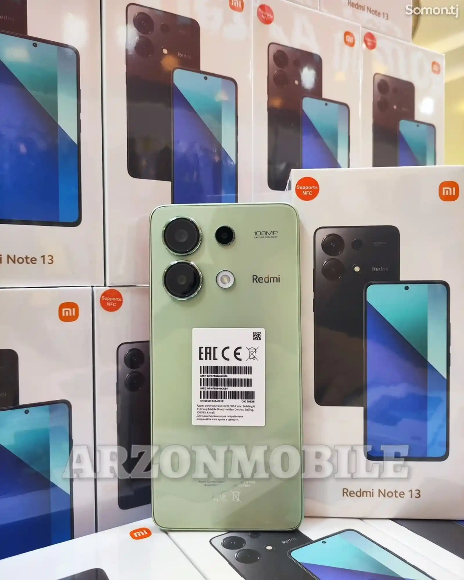 Xiaomi Redmi Note 13 8/256Gb Green 2024-1