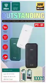 Внешний аккумулятор Inkax 10 000mAh Fast Charge-5