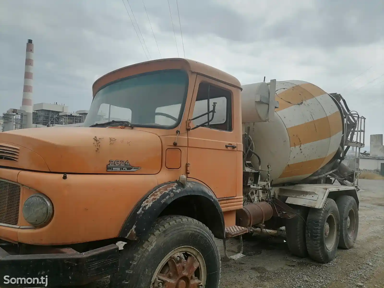 Миксер Mercedes-Benz 2624 7куба-1