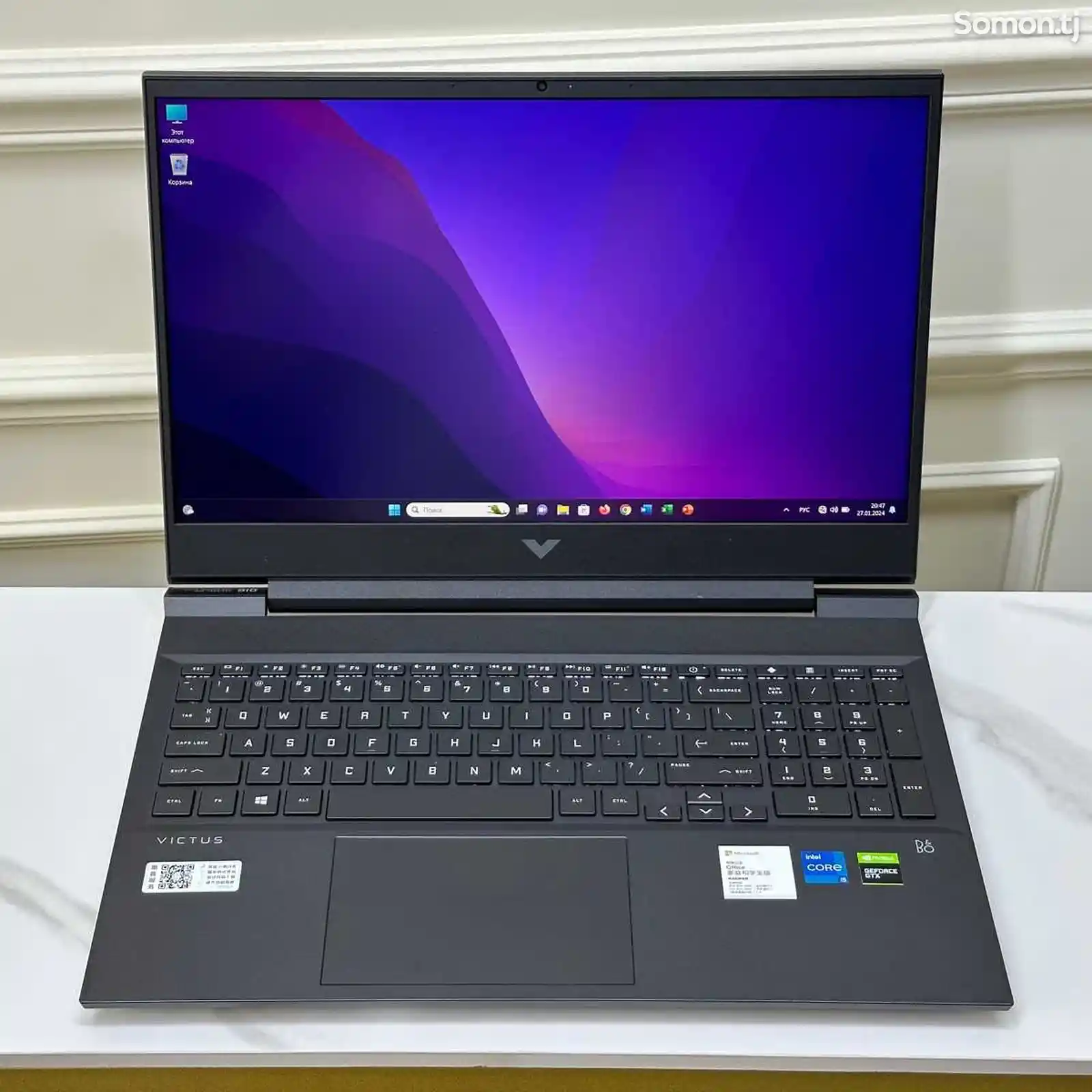 Ноутбук HP Victus i5-12gen Gaming Laptop-1