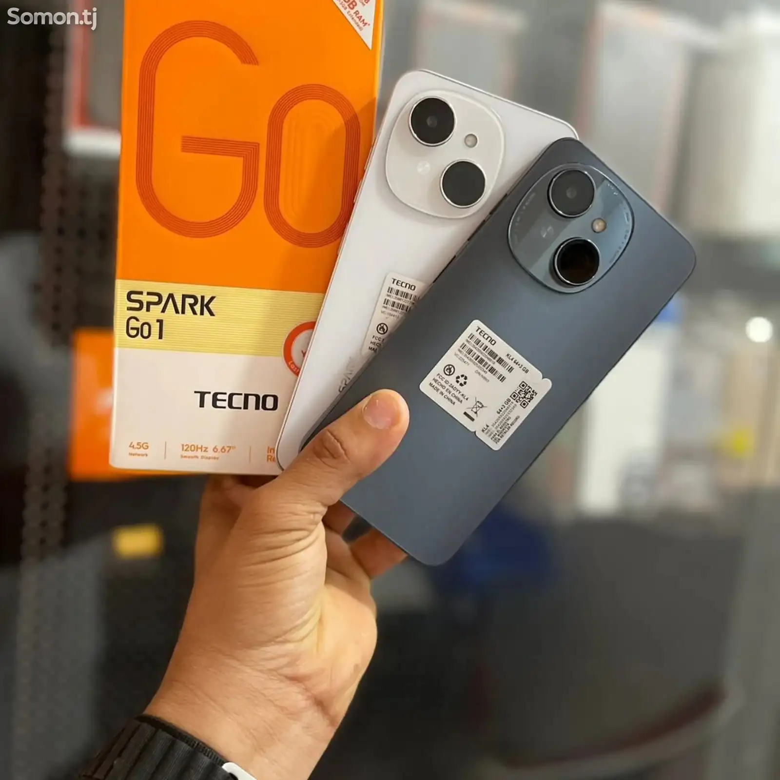 Tecno Spark Go1 3+3/128Gb green-1