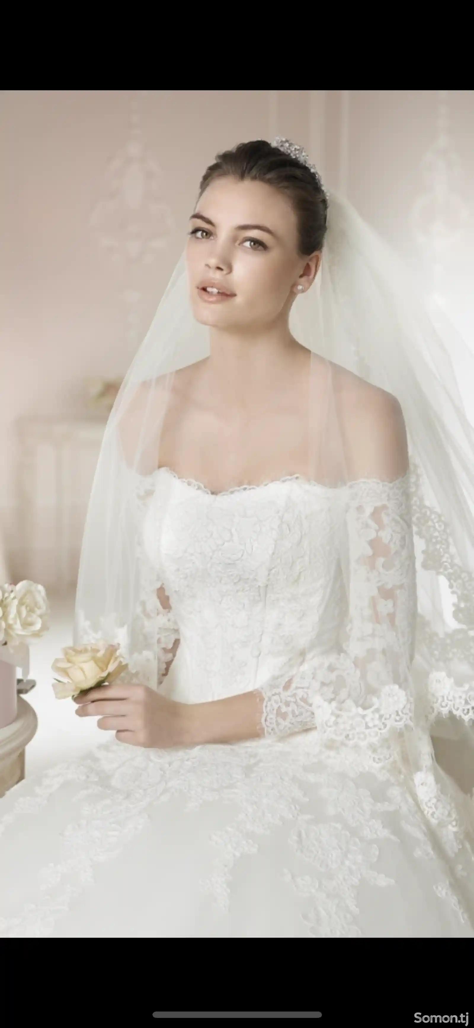 Испанское свадебное платье от White One Barcelona, название Daria-2