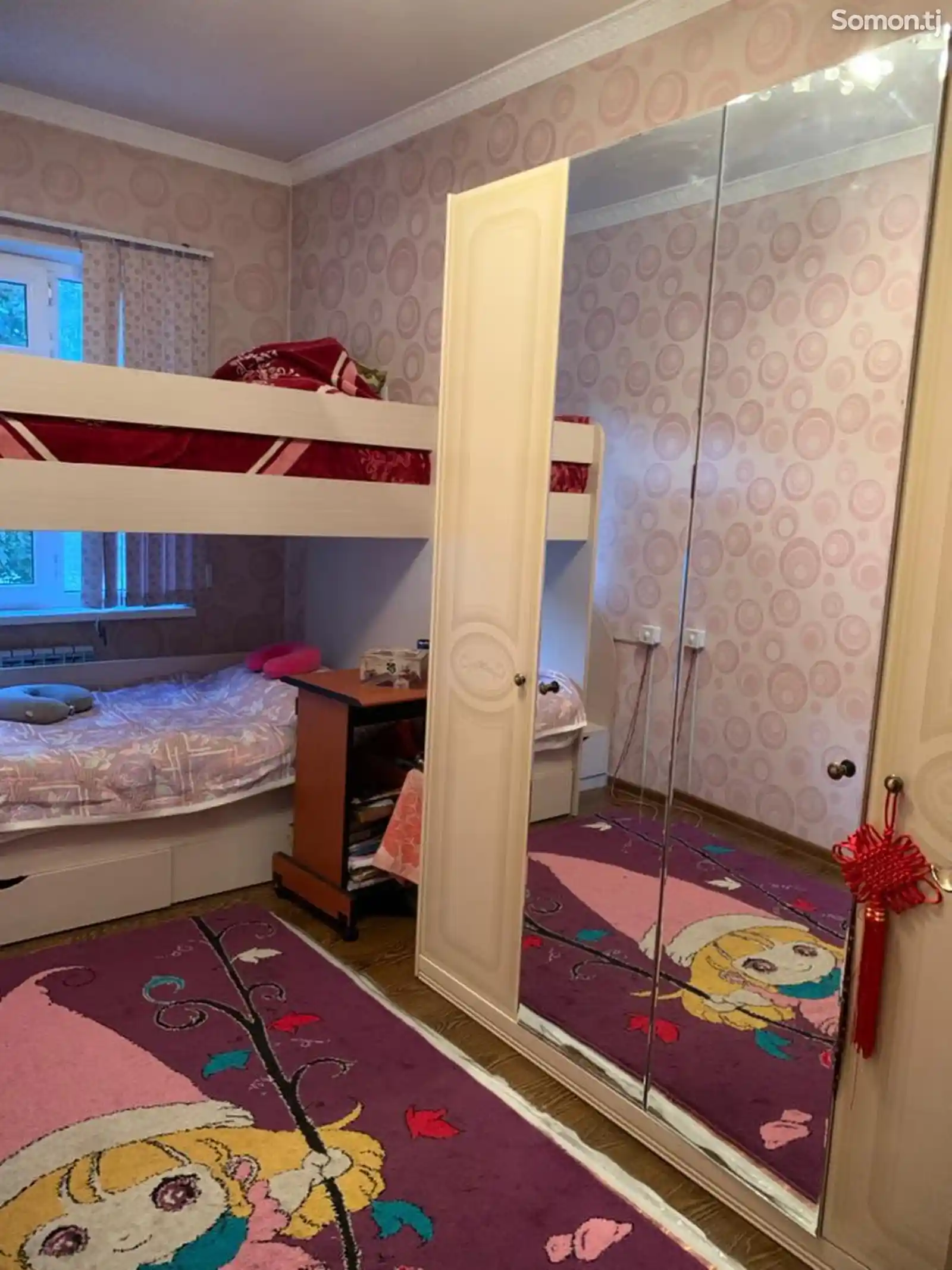 2-комн. квартира, 3 этаж, 65м², Сомони-10