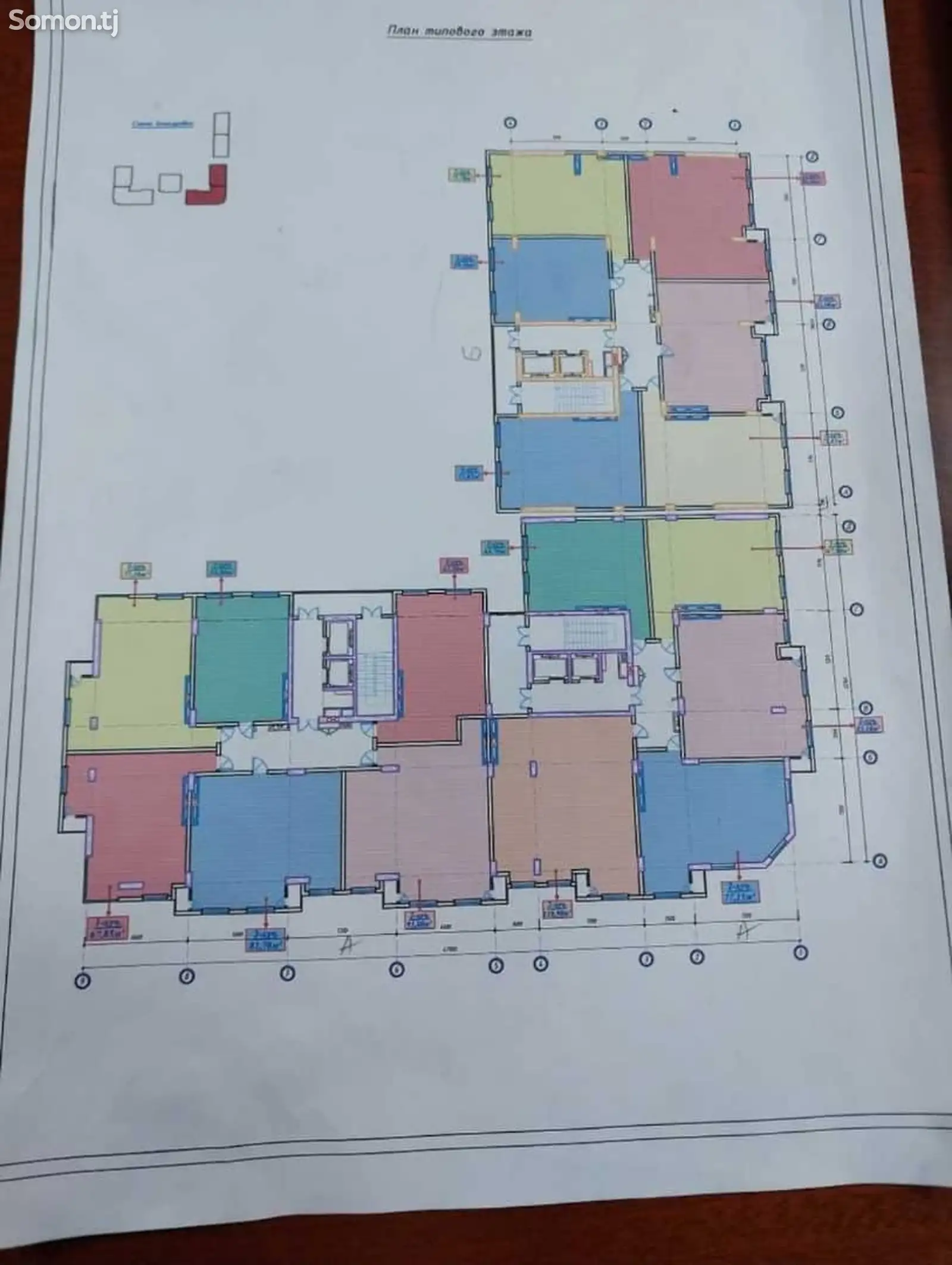 1-комн. квартира, 8 этаж, 85 м², Казино Саидшох-1