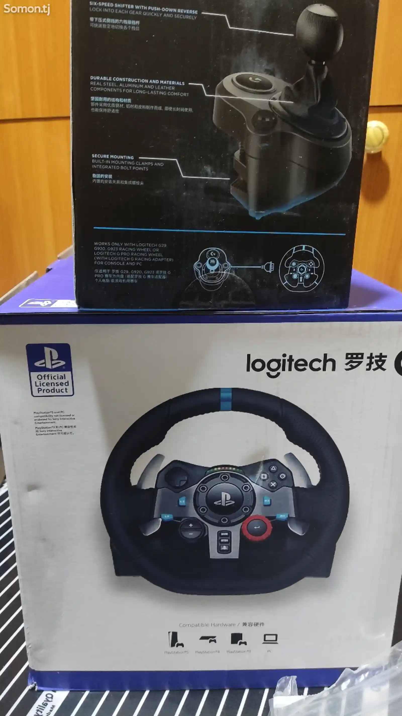 Игровой руль Logitech G29 for Ps3/Ps4/PC-1