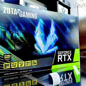 Видеокарта Zotac Trinity GeForce RTX 3070Ti 8GB / 256BIT / GDDR6X