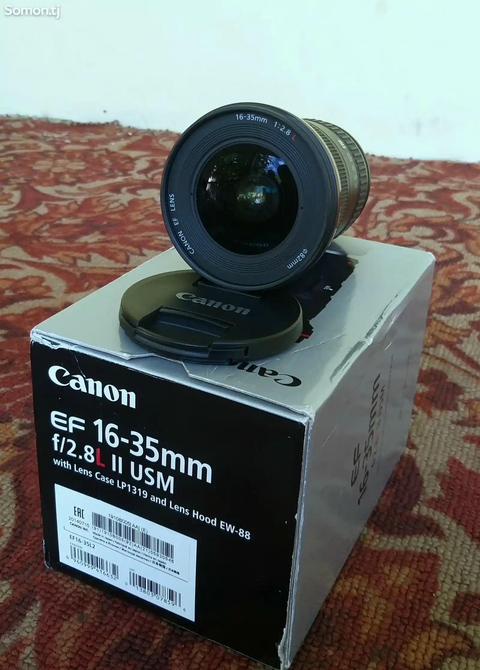 Фотоаппарат canon 5D mark 4 и объектив canon 16 35-8