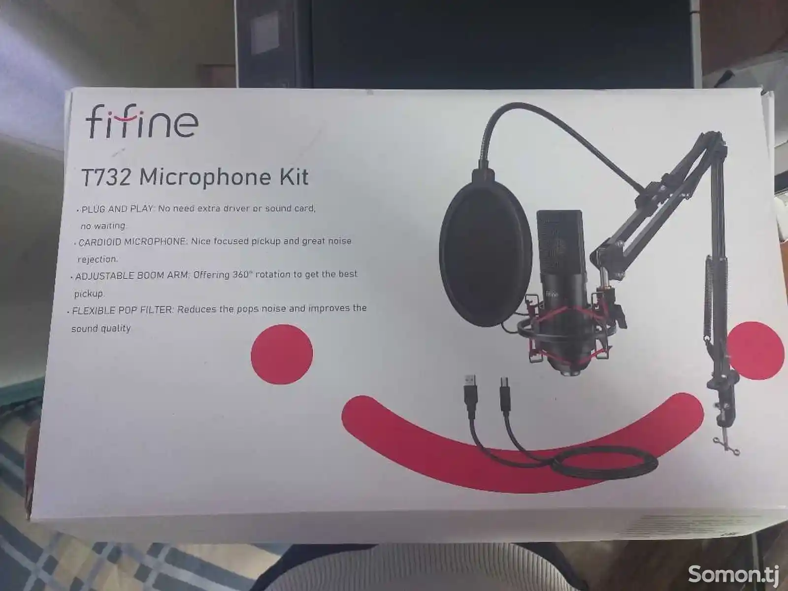 Микрофон Студийный Fifine T732-3